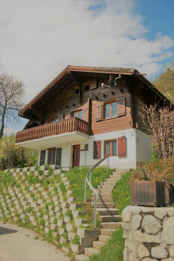 Stachelbeere Ug Apartment Fiesch Bagian luar foto
