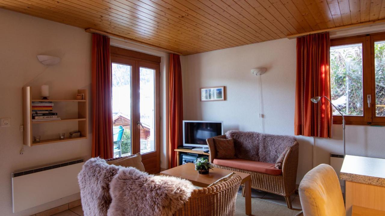 Stachelbeere Ug Apartment Fiesch Bagian luar foto